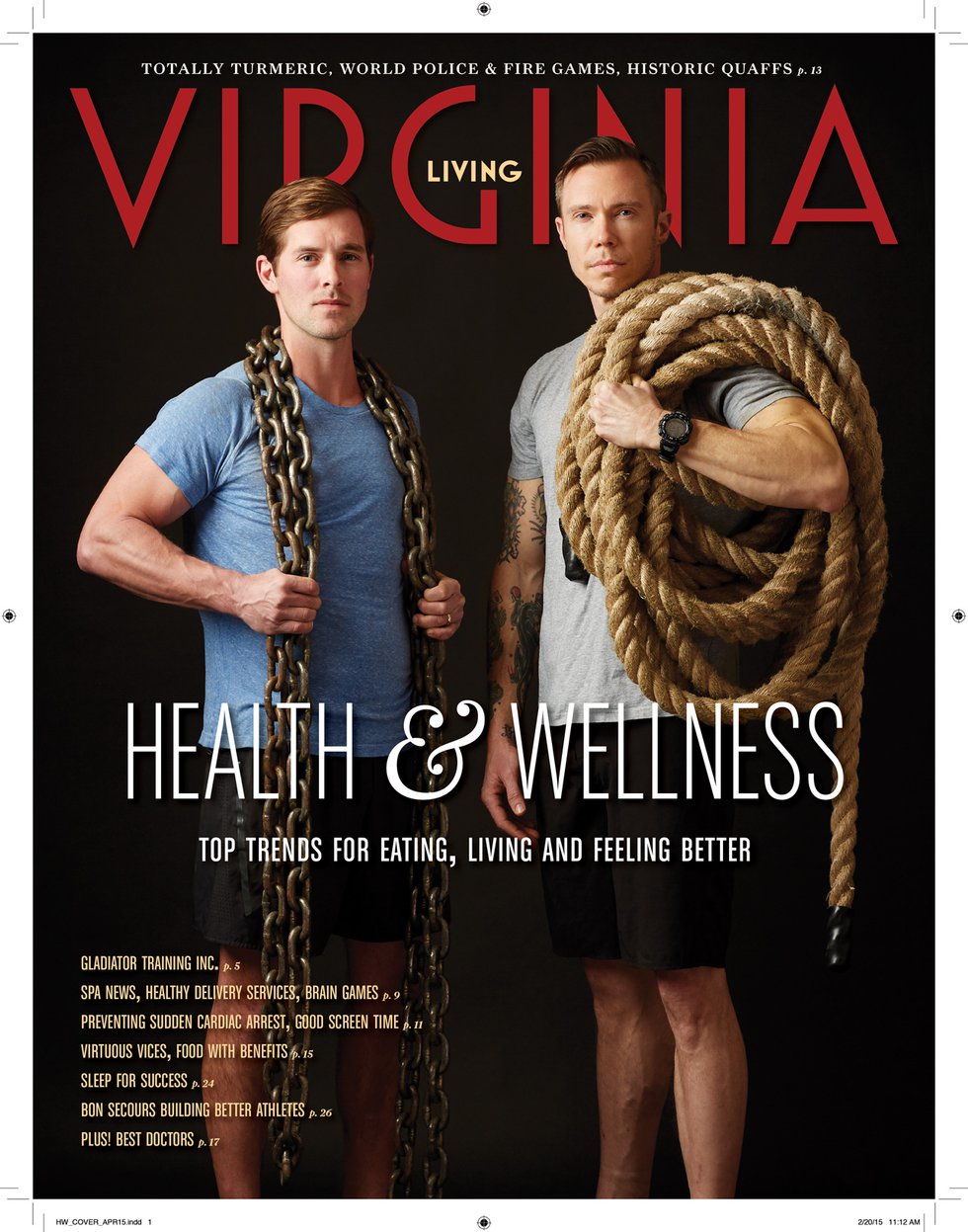 April 2015 Health &amp; Wellness Cover