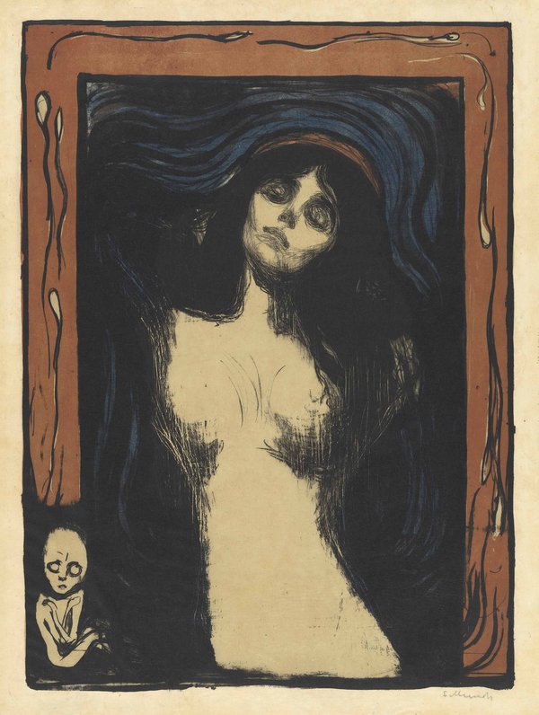 Madonna by Edward Munch