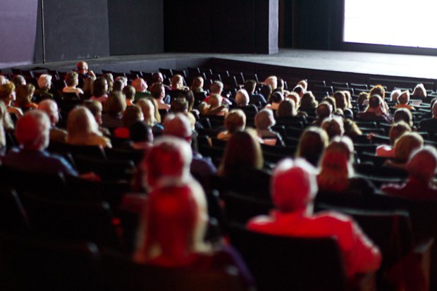 Audience at the Virginia Film Festival